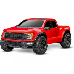 RC auto Traxxas Ford F-150 Raptor R 1:10 VXL 4WD TQi RTR -Červený