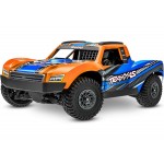 RC auto Traxxas Mini Slash 1:12 BL-2s 4WD RTR - Oranžová