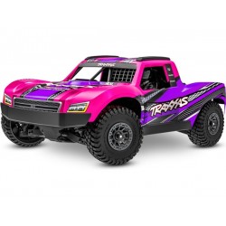 RC auto Traxxas Mini Slash 1:12 BL-2s 4WD RTR - Růžová