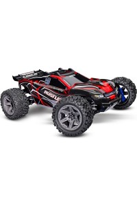 RC auto Traxxas Rustler 1:10 2BL 4WD RTR- Červená