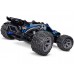 RC auto Traxxas Rustler 1:10 2BL 4WD RTR- Modrá