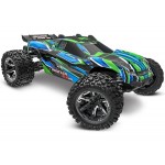 RC auto Traxxas Rustler 1:10 VXL HD 4WD RTR - Zelená