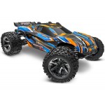 RC auto Traxxas Rustler 1:10 VXL HD 4WD RTR - Oranžová