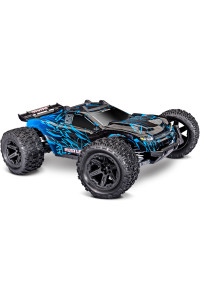 RC auto Traxxas Rustler 4x4 1:10 VX3 RTR - Modrá