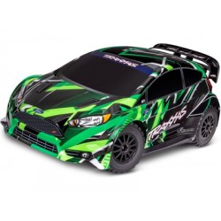 RC auto Traxxas Ford Fiesta ST Rally 1:10 VXL 4WD RTR- Zelená