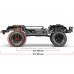 RC auto Traxxas TRX-4 Sport 1:10 Clipless RTR - Červená