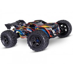 RC auto Traxxas Sledge 1:8 RTR s belted pneu - Modrá