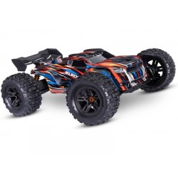 RC auto Traxxas Sledge 1:8 RTR s belted pneu - Oranžová