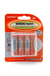VAPEX AA/R6 Battery NiMH 2900mAh 4ks nabíjecí