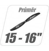 Průměr 15-16"
