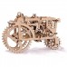 Dřevěná stavebnice 3D mechanického Puzzle - Traktor
